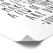 Van alle paden die je in het leven neemt, John Mui Poster (Hoek)