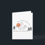 Van alle paden die je neemt in het leven en wandel kaart<br><div class="desc">Van alle paden die u neemt in het leven,  wandelen in het bos en kamperen</div>