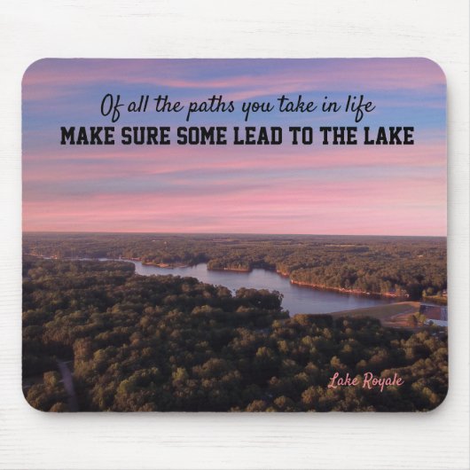 Van alle paden Muismat (Voorkant)