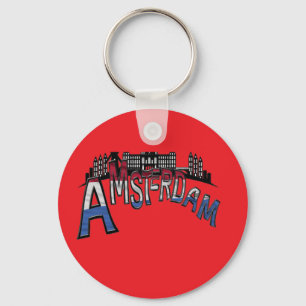 Van Amsterdam met liefde. Sleutelhanger