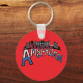 Van Amsterdam met liefde. Sleutelhanger (Achterkant)