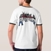 Van Amsterdam met liefde. T-shirt (Achterkant)