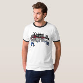 Van Amsterdam met liefde. T-shirt (Voorkant volledig)