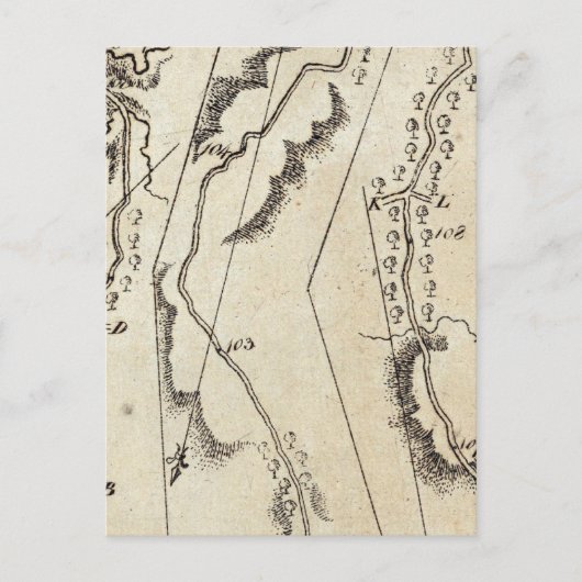 Van Annapolis tot Bowlinggreen Ordy 70 Briefkaart (Voorkant)
