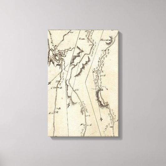 Van Annapolis tot Bowlinggreen Ordy 70 Canvas Afdruk (Voorkant)
