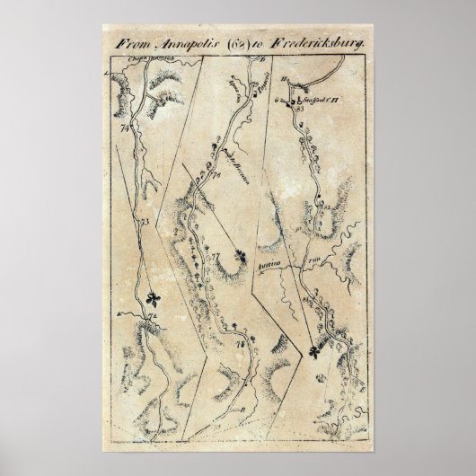 Van Annapolis tot Fredericksburg 68 Poster (Voorkant)
