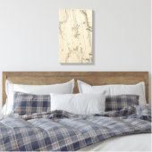 van Annapolis tot Hanover & Newcastle 73 Canvas Afdruk (Insitu (Slaapkamer))