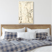 Van Annapolis tot Todd's Ordinary 69 Canvas Afdruk (Insitu (Slaapkamer))