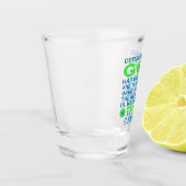 Van Aquino citeert God gegeven anderen hebben beho Shot Glas (Links)