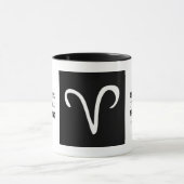 🖤 van Aries Gepersonaliseerd teken van de Mok (Midden)