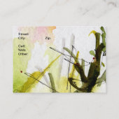   van Artful Visitekaartje door Ginette (Achterkant)