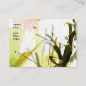   van Artful Visitekaartje door Ginette (Achterkant)