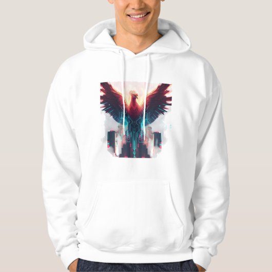 🖤🔥 | Van as naar algoritmes 💻🦅 Hoodie (Voorkant)