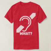 van ASL of American Sign Language Design T-shirt (Design voorkant)