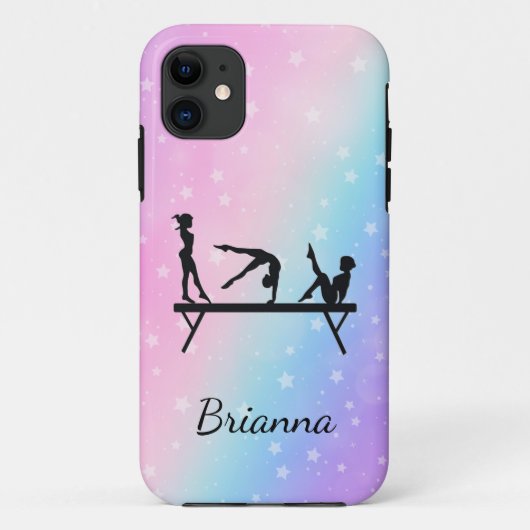 Van Beam naar Telefoon Gepersonaliseerde Gymnastie Case-Mate iPhone Case (Achterkant)