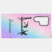 Van Beam naar Telefoon Gepersonaliseerde Gymnastie Samsung Galaxy Hoesje (Achterkant horizontaal)
