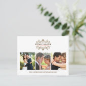 Van Bedrijfs Swirls Marketing Briefkaarten (Staand voorkant)