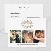 Van Bedrijfs Swirls Marketing Briefkaarten (Voorkant / Achterkant)