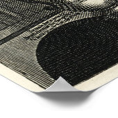 Van Beer Street en Gin Lane Poster (Hoek)