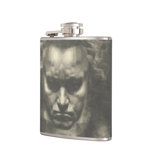 Van Beethoven portret Heupfles (Links)