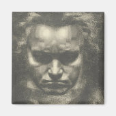 Van Beethoven portret Magneet (Voorkant)