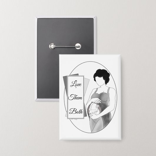 Van beiden houden | BUTTON (Voorkant / Achterkant)