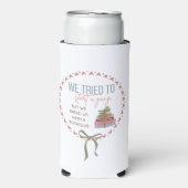 Van bende tot boekenclub - Funny Slim Koelbox Seltzer Blikjeskoeler (Seltzer Voorkant)