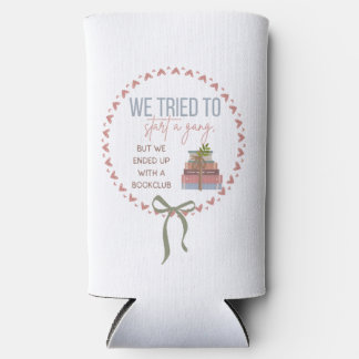 Van bende tot boekenclub - Funny Slim Koelbox Seltzer Blikjeskoeler