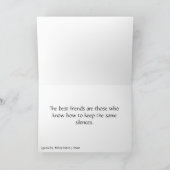 Van "beste Vrienden" de Kaart (Binnen)