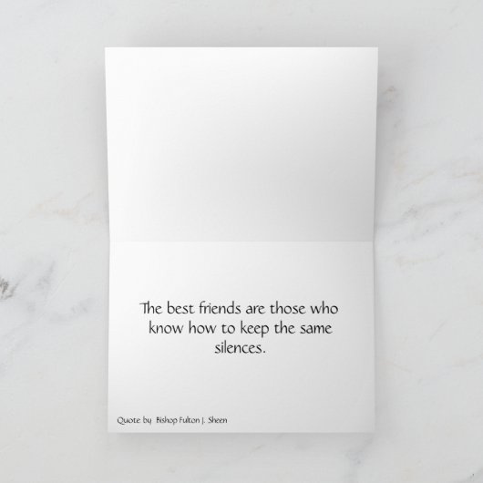 Van "beste Vrienden" de Kaart (Binnen)