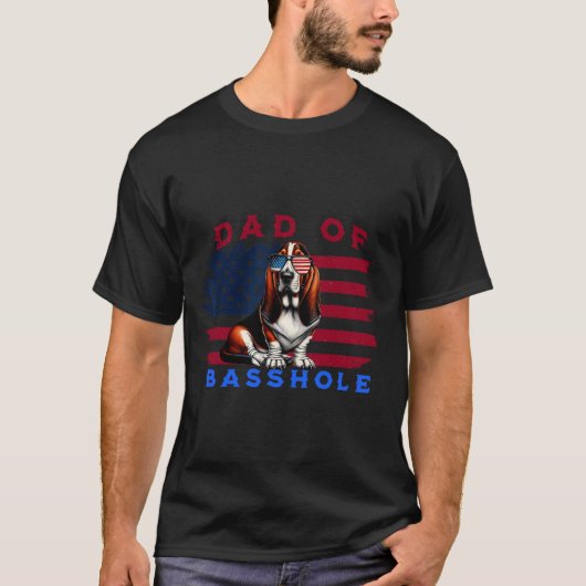 Van Bhole USA Flage 4th van juli T-shirt (Voorkant)
