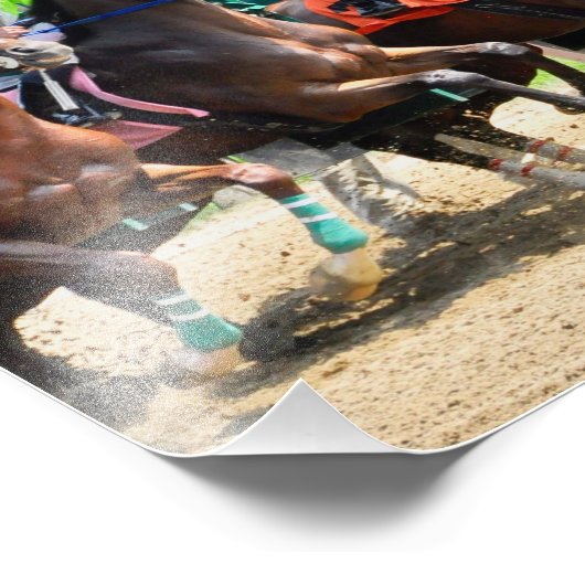 Van bij Saratoga Foto Afdruk (Hoek)