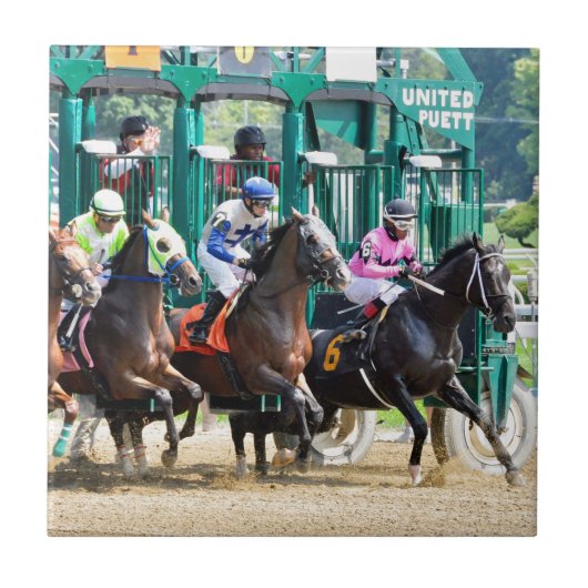 Van bij Saratoga Tegeltje (Voorkant)