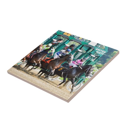 Van bij Saratoga Tegeltje (Zijkant)