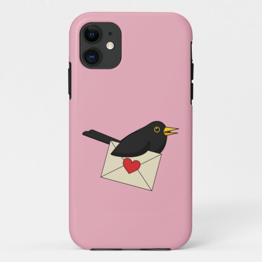 Van Blackbird met Love Case-Mate iPhone Case (Achterkant)