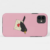 Van Blackbird met Love Case-Mate iPhone Case (Achterkant (horizontaal))
