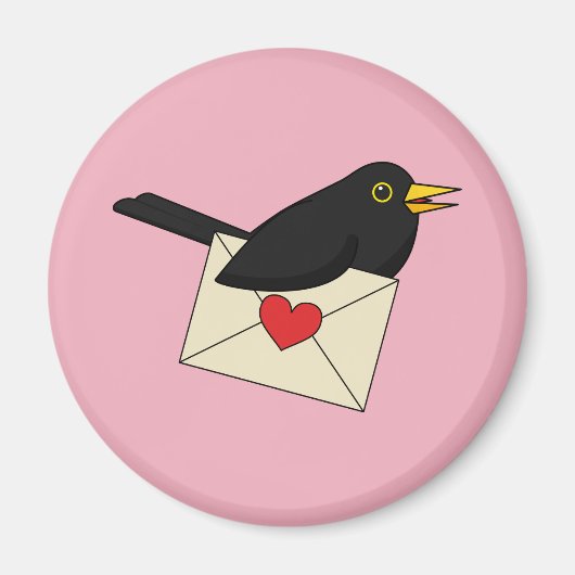 Van Blackbird met Love Magneet (Voorkant)