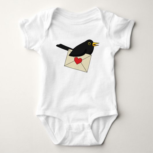 Van Blackbird met Love Romper (Voorkant)