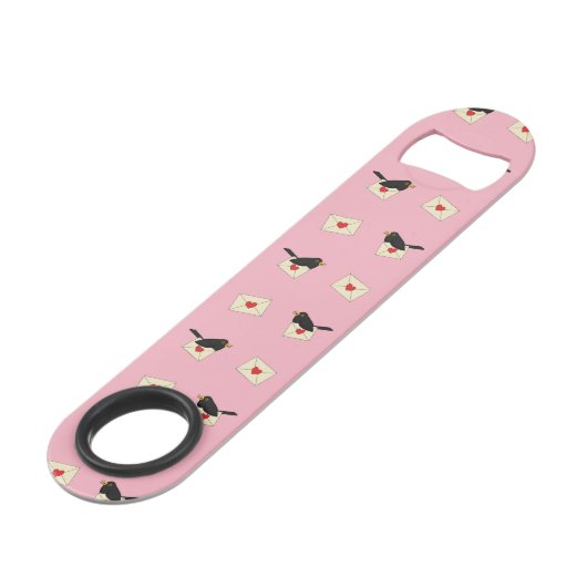 Van Blackbird met Love Speed Flessenopener (Achterkant Gekanteld)