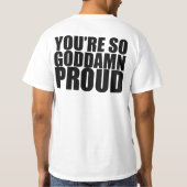 VAN BODEM TOT ZAND - DUS BBP T-SHIRT (Achterkant)