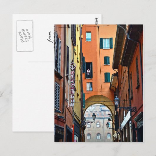 Van Bologna met liefde Briefkaart (Voorkant / Achterkant)