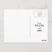 Van Bologna met liefde Briefkaart (Achterkant)