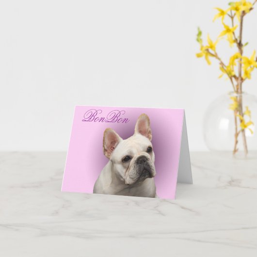 Van Bon van Bon BISS De Kaart van de gch- Nota (Gele Bloem)