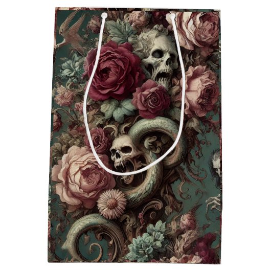 Van Bone & Vine – Gotisch Victoriaans Medium Cadeauzakje (Achterkant)