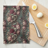 Van Bone & Vine – Gotisch Victoriaans Theedoek (Quarter Fold)