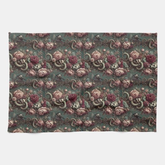 Van Bone & Vine – Gotisch Victoriaans Theedoek (Horizontaal)