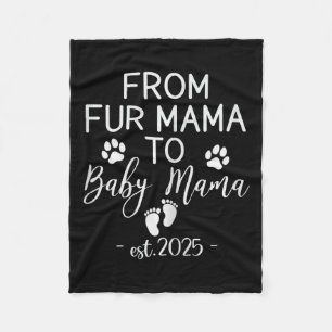 Van Bont Mama naar Ba Fleece Deken