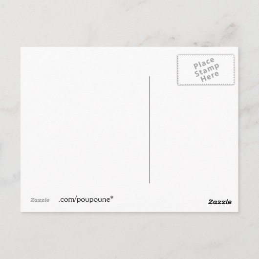 van bovenaf briefkaart (Achterkant)