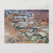 van bovenaf briefkaart (Voorkant)