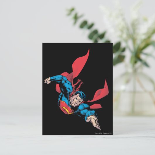 Van bovenaf gezien briefkaart (Staand voorkant)